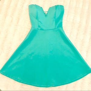 Mint Green Skater Dress
